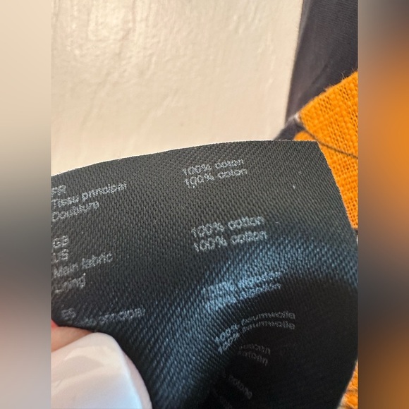 NWT MAJE Flower Power 100% Cotton Crop Button Tank Adjustable Strap Hippie Peace - Picture 10 of 12